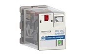 Komponenter for switchboxes og skap - Schneider Electric Power relay 1 co with led 24 v dc - RPM12BD