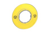 Trykknapper & Signalenheter - Schneider Electric 3d estop legend plate without tex - ZBY9121