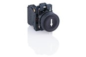 Trykknapper & Signalenheter - Schneider Electric Harmony push button complete with spring return and flat touch surface in black with white arrow 1XNO XB5AA3351 - XB5AA3351