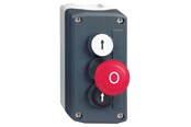 Trykknapper & Signalenheter - Schneider Electric 3 push button control box - XALD328