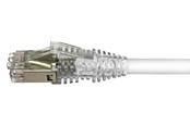 Kobber kabling - Netconnect Patchcord cat6a s/ftp lszh 25m white - NPC6ASZDB-WT025M
