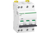 Komponenter for switchboxes og skap - Schneider Electric Acti9 ic40n circiut breaker 3p + n 10a c-characteristic - A9P54710