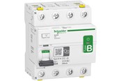 Komponenter for switchboxes og skap - Schneider Electric Acti9 rccb earth leakage protection 4p 63a 300ma b-class-si super immun ac/dc for inst with 3p speed drive and inverter due to dc current - A9Z64463
