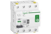 Komponenter for switchboxes og skap - Schneider Electric Acti9 rccb earth leakage protection 4p 63a 30ma b-class-si super immun ac/dc for inst with 3p speed drive and inverter due to dc current - A9Z61463