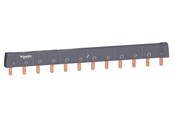 Komponenter for switchboxes og skap - Schneider Electric Comb busbar 2p 100a 12mod. - A9XPH212