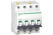 Komponenter for switchboxes og skap - Schneider Electric Acti9 ic60n 3p-n 63a dobbelt terminal c-karakteristik 6/10ka 230v b:72 mm - A9F04763