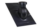 Tak & Fasade - Easy Flex Roofing Sabetoflex roof hood 5-45° ø125 black pib - UN111250545