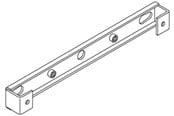 Switchboxes og skap - Cubic Busbar carrier 2m - 0081-0000