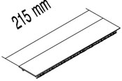 Switchboxes og skap - Cubic Blind cover for ap - 2028-0000