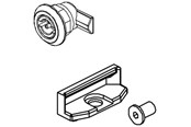 Switchboxes og skap - Cubic Double bit lock 3 mm complete - 0720-4001S