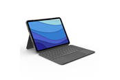 Tastatur - Logitech Combo Touch for iPad Pro 11'' (1/2/3rd gen.) - UK - Tastatur & Foliosett - Engelsk (Storbritannia) - Grå - 920-010148