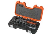 Verktøy - BAHCO socket set 1/2 14 pieces 10-24mm - S140T