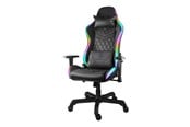 Gamingstol - Deltaco DC410 RGB Gaming Chair Gamingstol - PU-lær - Opptil 120 kg - GAM-080