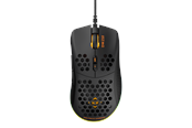 Mus - Deltaco GAMING DM210 Ultralight Wired - Gaming mus - Optisk - 7 - Svart - GAM-108