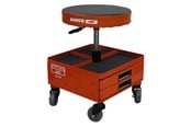 Verktøy - BAHCO Cushioned pneumatic stool with easy-to-reach storage drawers and trays for tools and parts - BLE300