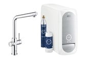 Blandebatterier og beslag - Grohe Blue Home kichen mixer L-spout chrome - 31454001
