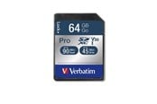 Minnekort - Verbatim PRO U3 SD - 90MB/s - 64GB - 47022