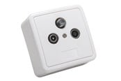 Tilbehør - Triax GAD 269 LTE 3-Port Wall Outlet for Terrestrial and Satellite Reception - 306269