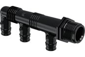 PEX-systemer - Uponor q&e manifold male thread ppsu black 3 x 16 mm - 1008715
