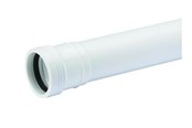 Dreneringsprodukter - Wavin Wafix pp pipe with sleeve 50 x 250 mm white - 1420102