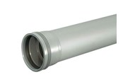Dreneringsprodukter - Wavin Wafix pp pipe with sleeve 32 x 1500 mm grey - 1430508