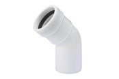 Dreneringsprodukter - Wavin Wafix pp bend 45° x 32 mm white - 1440302