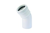 Dreneringsprodukter - Wavin Wafix pp bend 30° x 40 mm white - 1440306