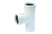 Dreneringsprodukter - Wavin Wafix pp branch 88.5° ø50 x ø50 mm white - 1440412