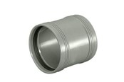 Dreneringsprodukter - Wavin Wafix pp double socket sleeve ø50 mm grey - 1450110