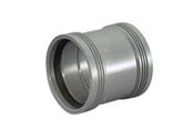Dreneringsprodukter - Wavin Wafix pp double socket ø40 mm grey - 1450205