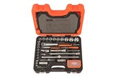 Verktøy - BAHCO socket set 1/4" and 1/2" 95 pcs 4-32mm - S95