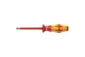 Håndverktøy - Wera 160 i vde insulated screwdriver for slotted screws 0.4 x 2.5 x 80 mm - 05006100001