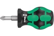 Håndverktøy - Wera 355 pz pozidriv-head stubby/carburetor screwdriver pz 2 x 25 mm - 5008854001