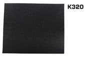 Slipemaskin - Work>it Sandpapir i ark - K320 våtslipepapir - 38737