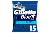 Barberingsutstyr - Gillette Blue II Plus Engangshøvler, x-15Pakn. - 7702018467891