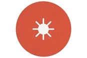 Bormaskin & Bits - Bosch Prisma Ceramic-fiberskive, R782 rustfritt stål 180 mm, 22,23 mm, G 60 - 2608621829