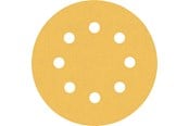 Slipemaskin - Bosch SLIBEBLADSÆT EXC 125MM 8H 6 STK - 2608900812