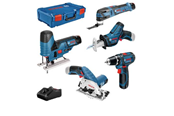 Skru/Bormaskin - Bosch Professional 5 TOOL KIT 12V GSR/GST/GOP/GKS/GSA 3X3 XLB - 0615A0017C