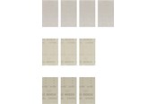 Slipemaskin - Bosch sanding sheet set flat 80x133mm net 10 pcs - 2608901205