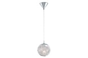 Lamper - EGLO LUBERIO pendant light clear aluminium - 93073