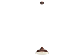 Lamper - EGLO AUCKLAND pendant antique copper - 49243