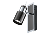 Lamper - EGLO DAVIDA 1 wall lamp nickel/black - 30832