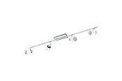 Lamper - EGLO DAVIDA spot rail 4L chrome/white - 92087