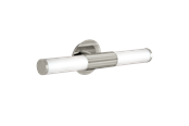 Lamper - EGLO PALMERA wall lamp brushed steel/white - 87222