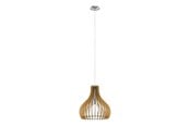 Lamper - EGLO TINDORI pendant light maple - 96258