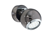 Lamper - EGLO BIMEDA spotlight LED 3W chrome/black - 31005
