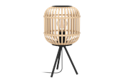 Lamper - EGLO BORDESLEY table lamp black/wood - 43218