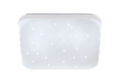 Lamper - EGLO FRANIA-S wall/ceiling lamp LED 7.4 W 3000K white - 75472