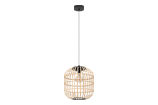 Lamper - EGLO BORDESLEY pendant light black - 43216