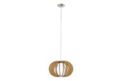Lamper - EGLO STELLATO 1 pendant light maple white - 95598